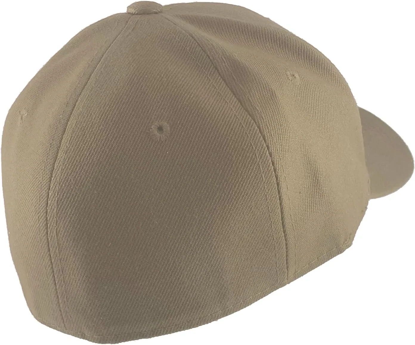 TOP HEADWEAR Blank Fitted Curved Cap Hat