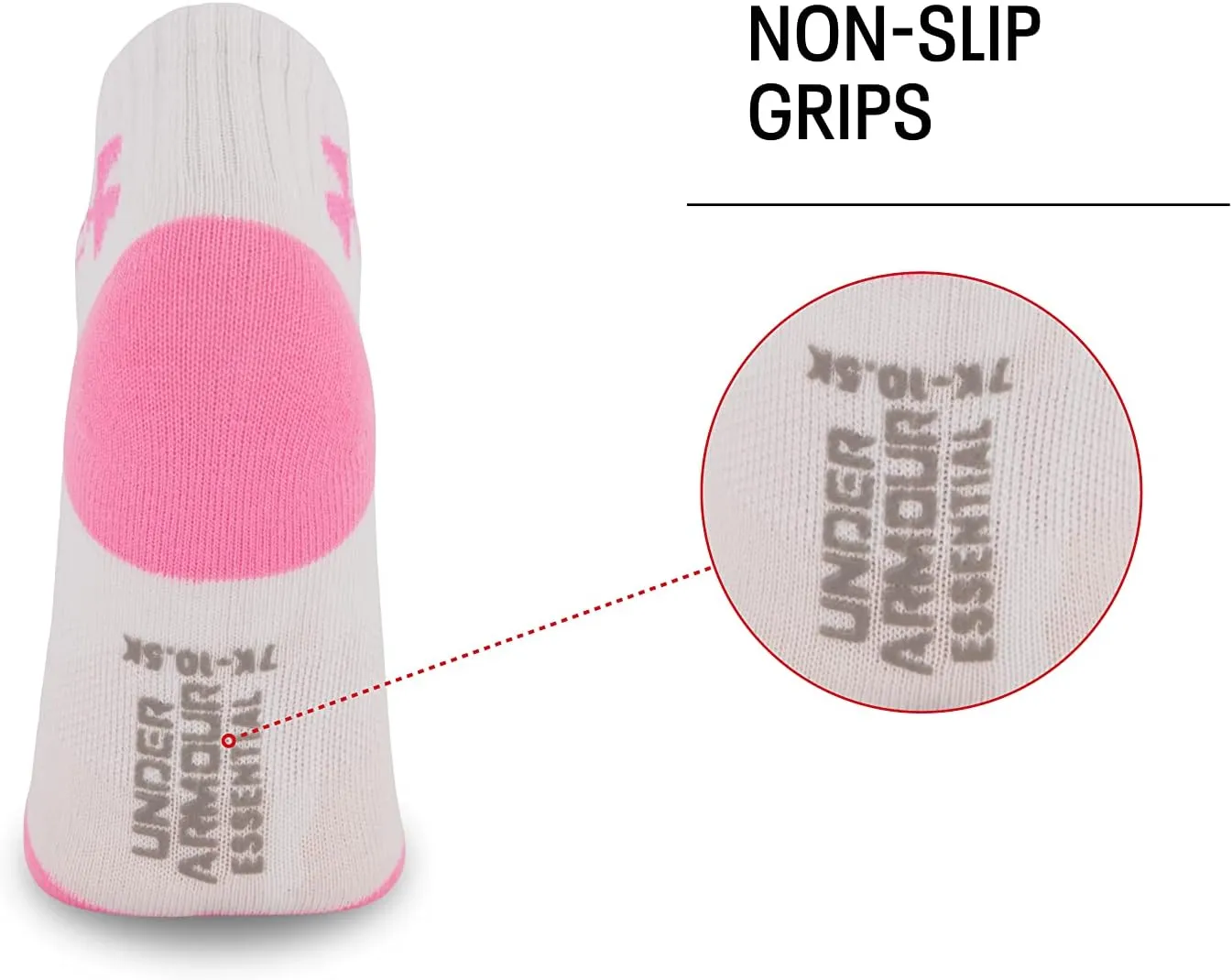 Under Armour Girls' Multi Pack Quarter Sock