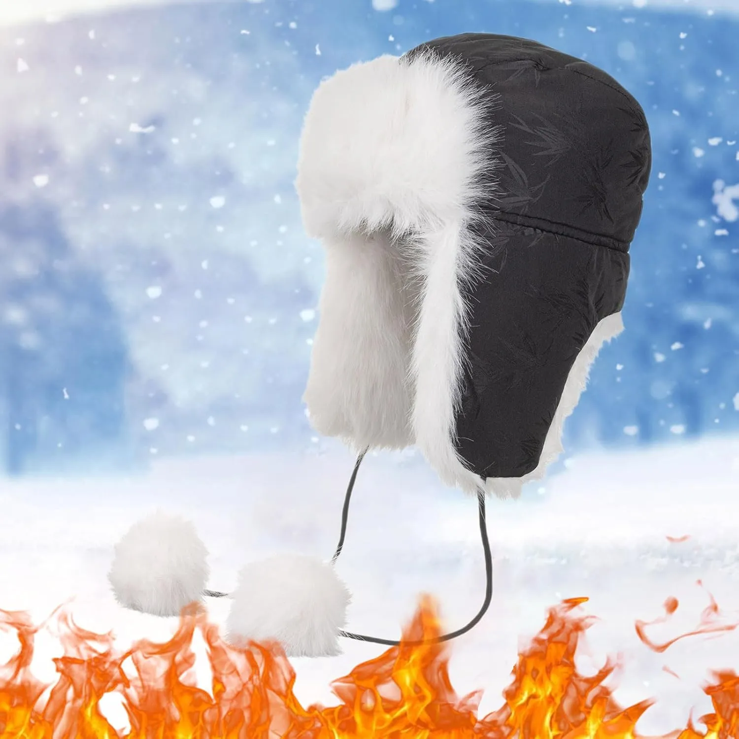 Unisex Beanie Hats Chunky Baggy Winter Hats Warm Knit Skull Cap Plain Beanie Winter Watch Hat Warm Polar Beanie Hats