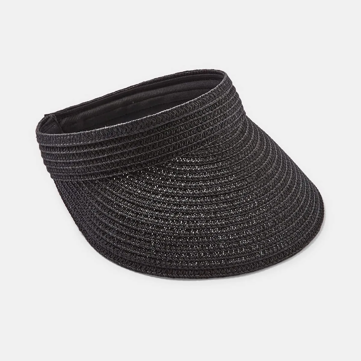 Women Straw Sun Visor Hat Wide Brim Foldable Summer UV Protection Beach Cap Packale Hats