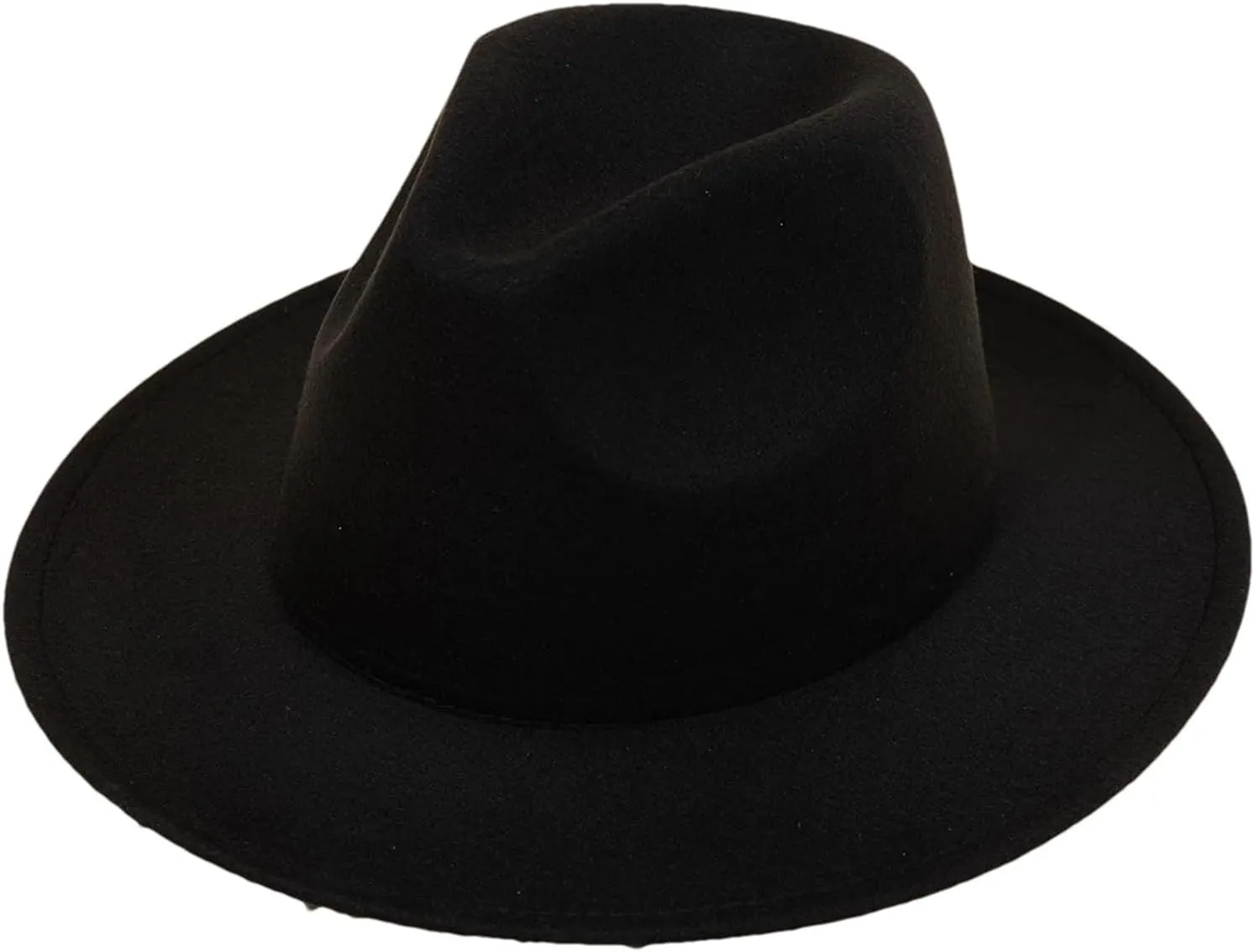 Women's Fedora Hat Spring Autumn Winter Vintage Big Eaves Top Hat