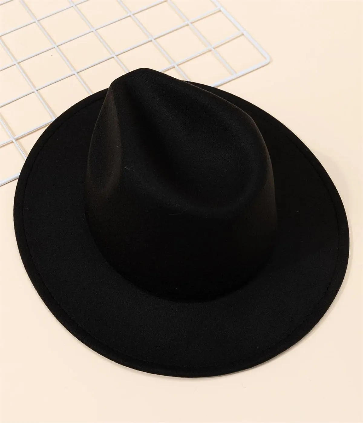 Women's Fedora Hat Spring Autumn Winter Vintage Big Eaves Top Hat