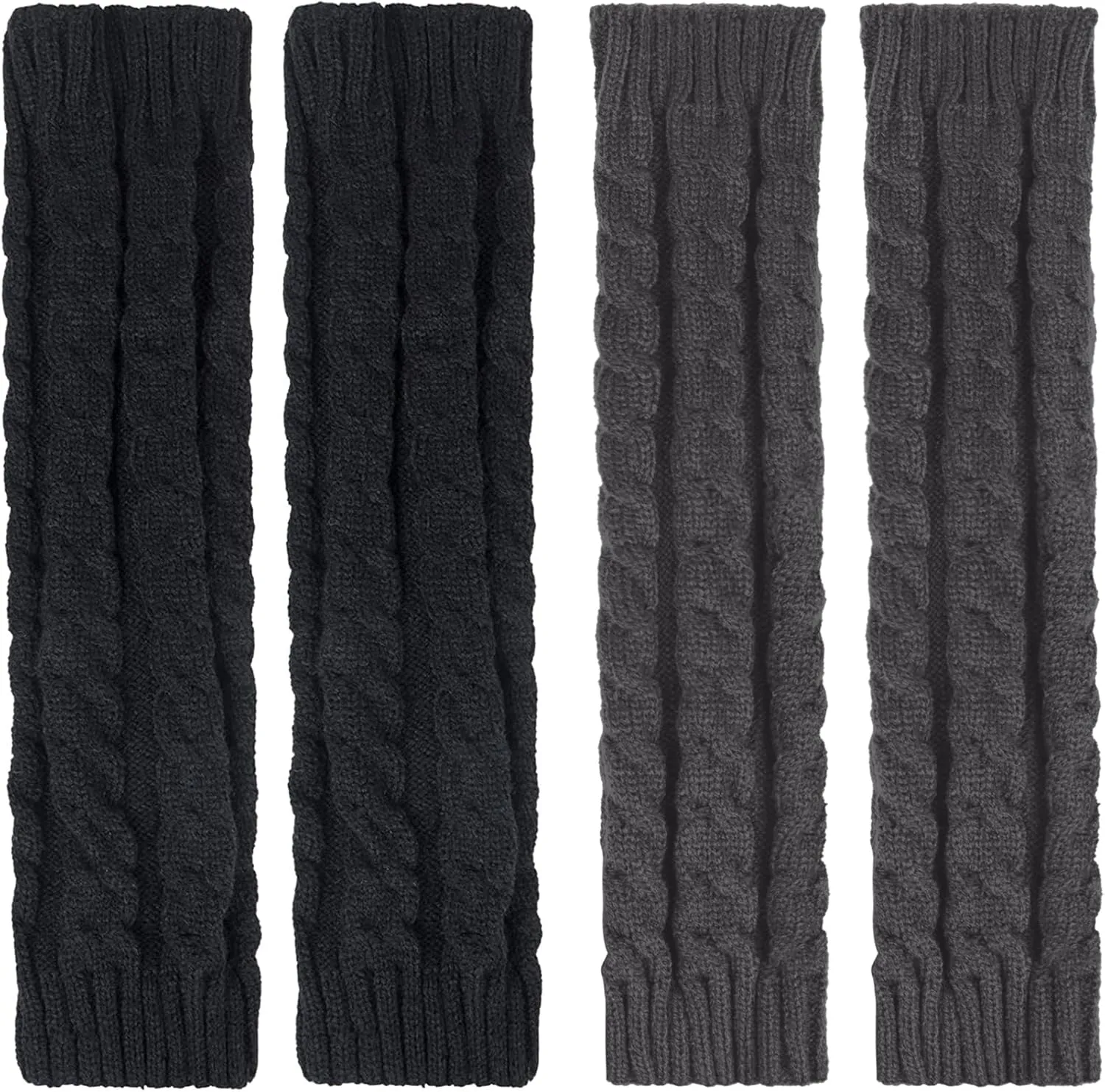 Womens Leg Warmers Winter Warm Knit Long Boot Socks Slouch Knee High 80s for Party