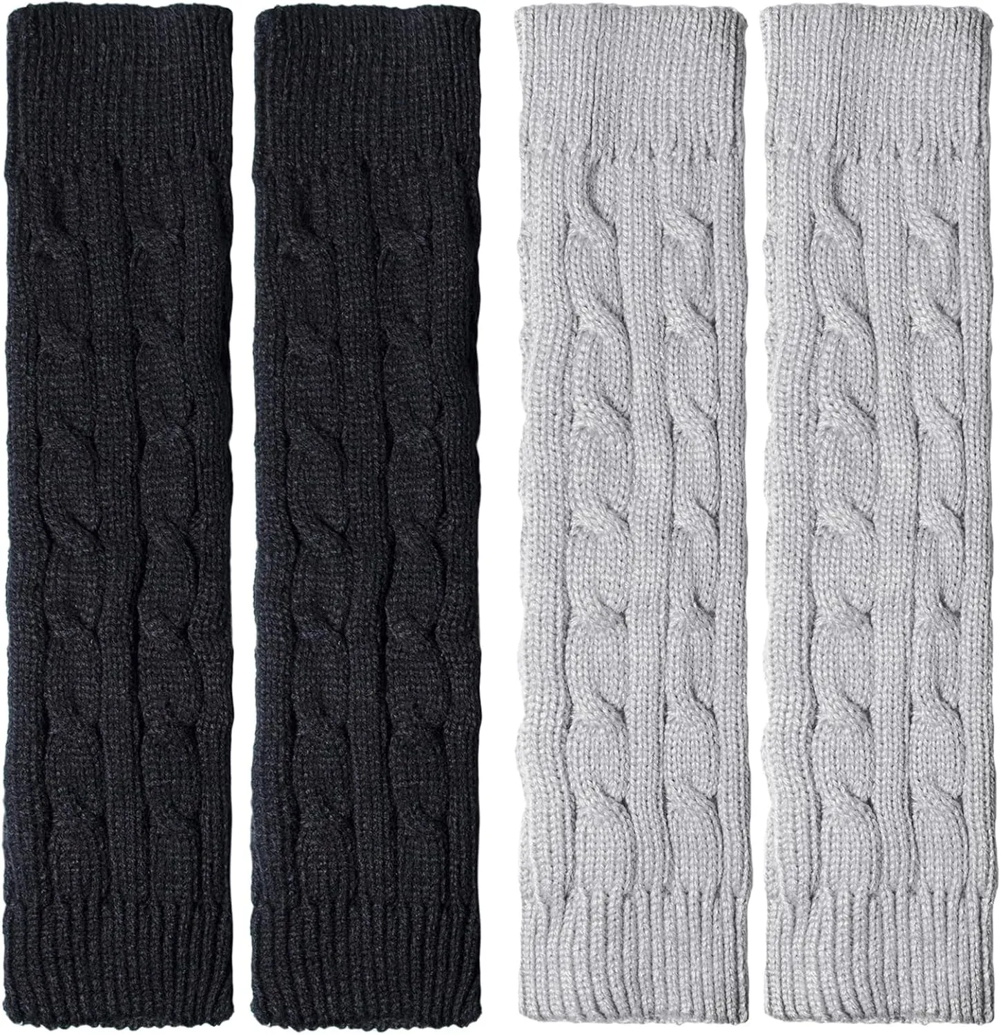 Womens Leg Warmers Winter Warm Knit Long Boot Socks Slouch Knee High 80s for Party