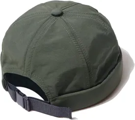 XYIYI Men Quick Dry Docker Cap Breathable Brimless Cap Rolled Cuff Retro Sailor Beanie Hat