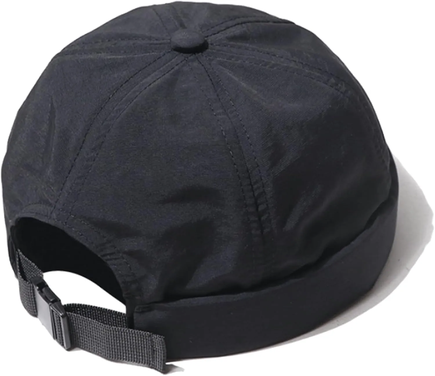 XYIYI Men Quick Dry Docker Cap Breathable Brimless Cap Rolled Cuff Retro Sailor Beanie Hat