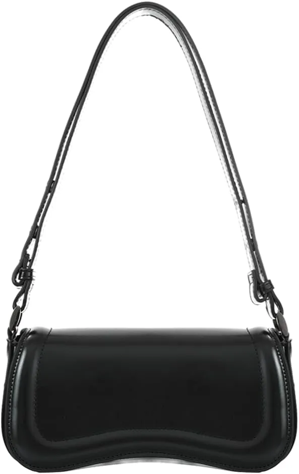 YDSIII Shoulder Bag, Women's Vintage Vegan Leather Shoulder Purse with Adjustable Strap