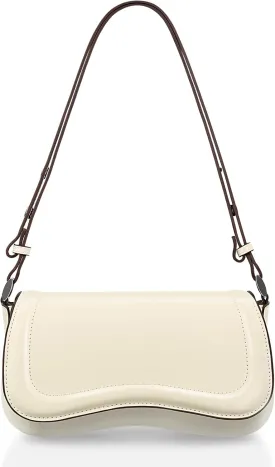 YDSIII Shoulder Bag, Women's Vintage Vegan Leather Shoulder Purse with Adjustable Strap