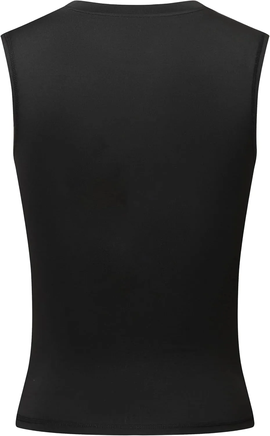 Youth Boys Compression Sleeveless Shirt Undershirts Workout Base Layer Vest Quick Dry Soccer Shirts