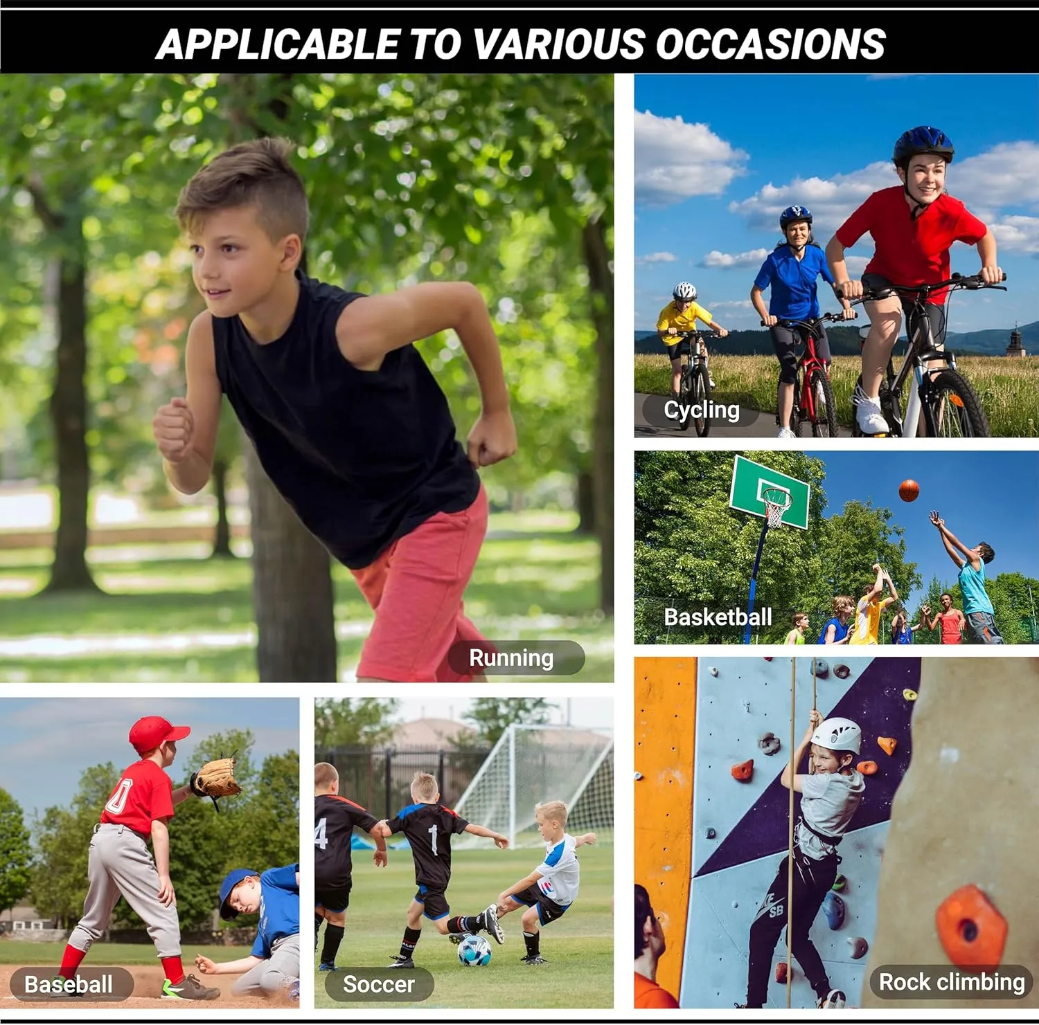 Youth Boys Compression Sleeveless Shirt Undershirts Workout Base Layer Vest Quick Dry Soccer Shirts
